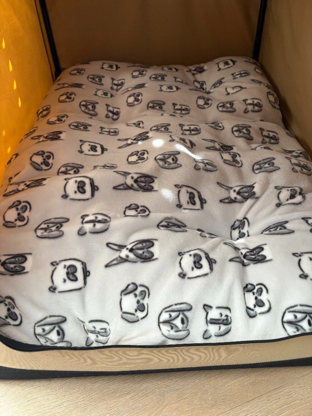 Live Love Bark Cushioned Dog Bed and Crate Mat